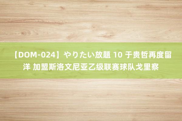 【DOM-024】やりたい放題 10 于贵哲再度留洋 加盟斯洛文尼亚乙级联赛球队戈里察